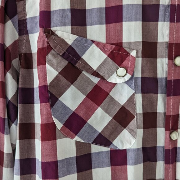 Billy Reid Button Down Check Shirt - Picture 2 of 8